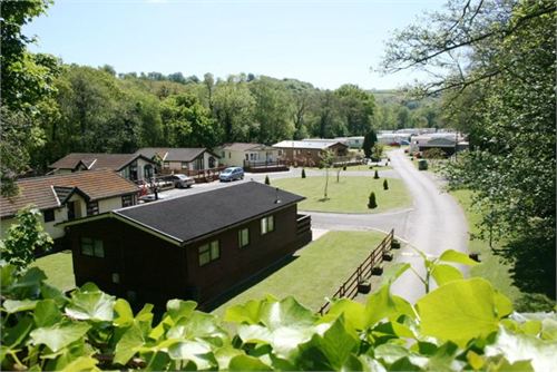 Luxury lodges at Notterbridge