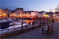 Photo of Plymouth Barbican in Plymouth on Devon and Cornwall boarder South West England